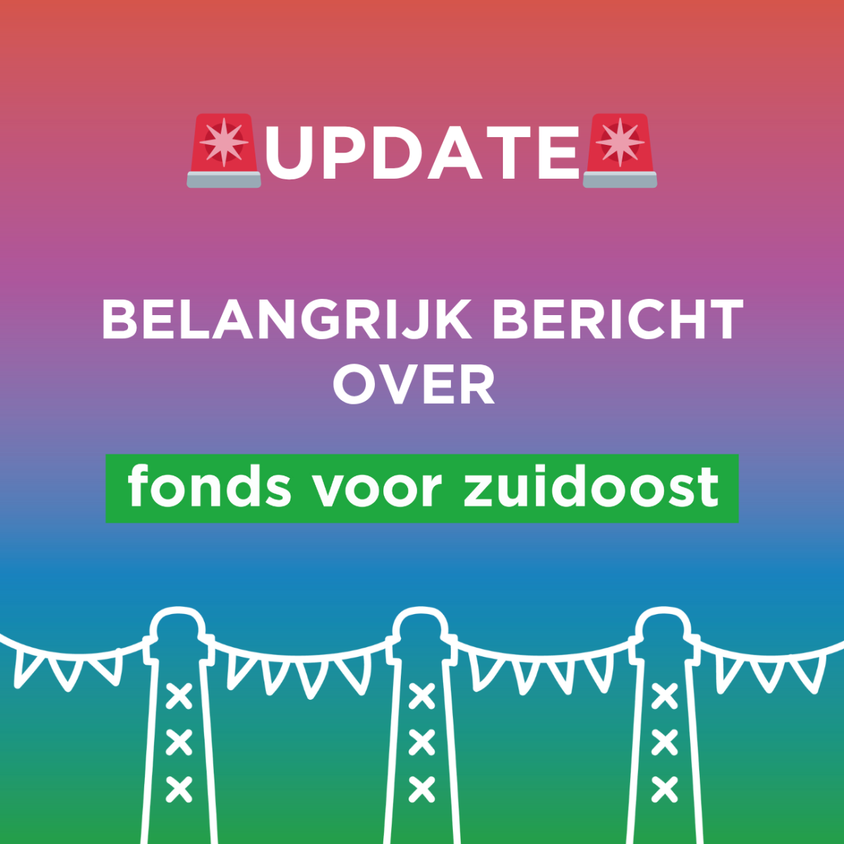 Let op: we verdelen even geen geld in Zuidoost